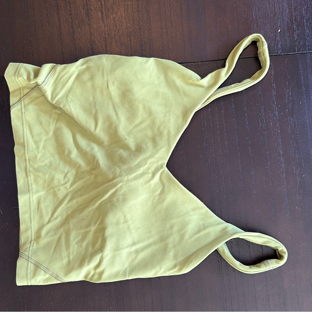 Stylish Olive Green Crop Top